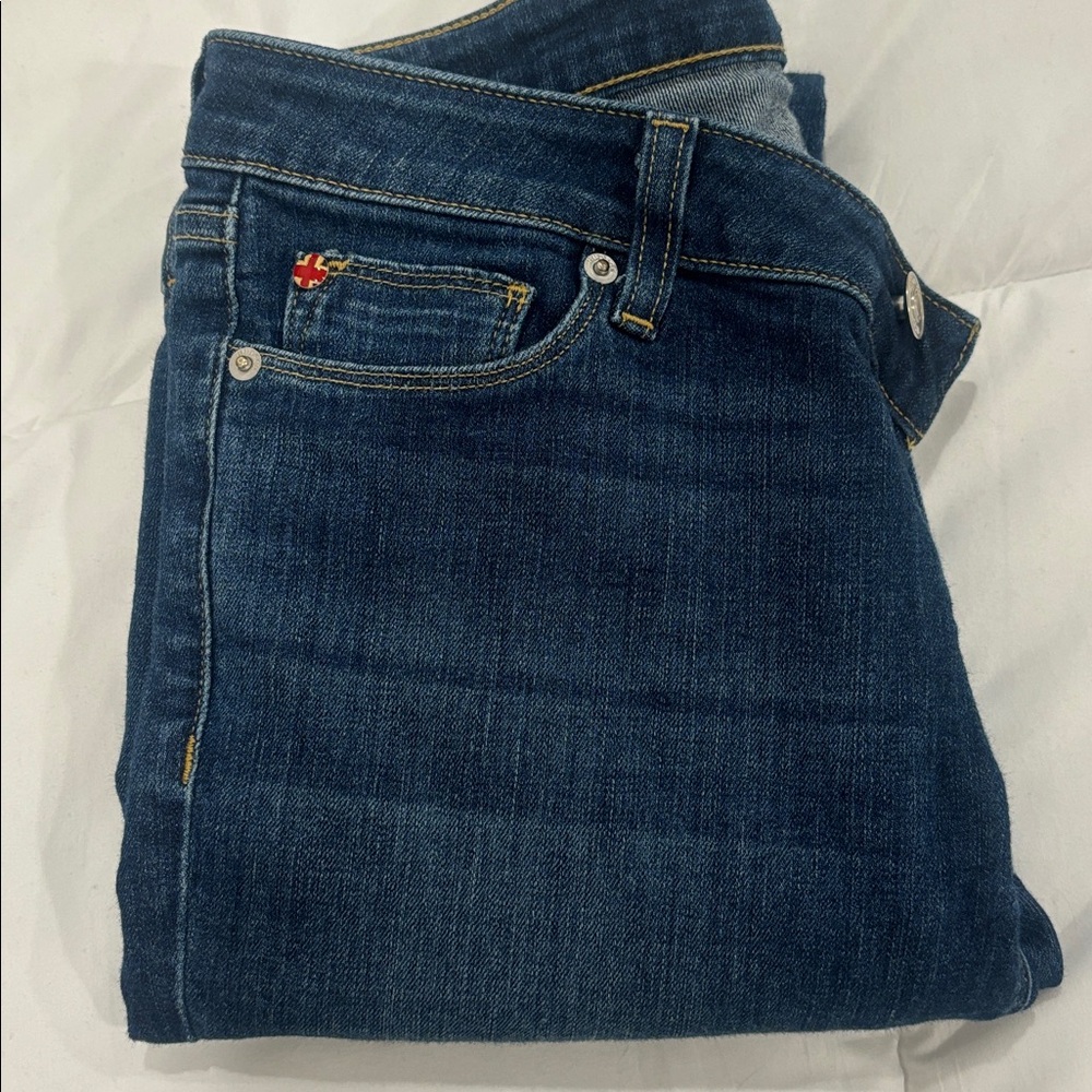 Hudson Krista Super Skinny Jeans Size 28 Dark Wash - Picture 5 of 5